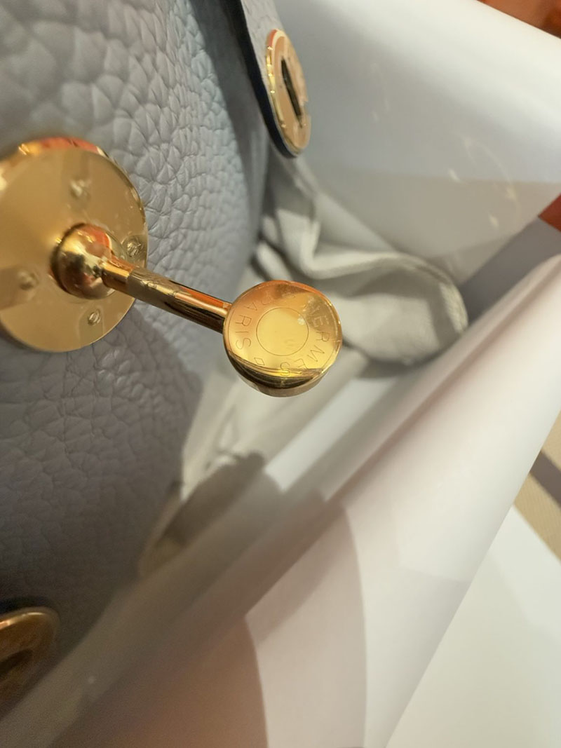 エルメスコピー通販 HERMES ミニリンディ グリパンタン トリヨンクレマンス ゴールド金具 H082608CCP0 エルメス ショルダーバッグ ミニ - 画像 (2)