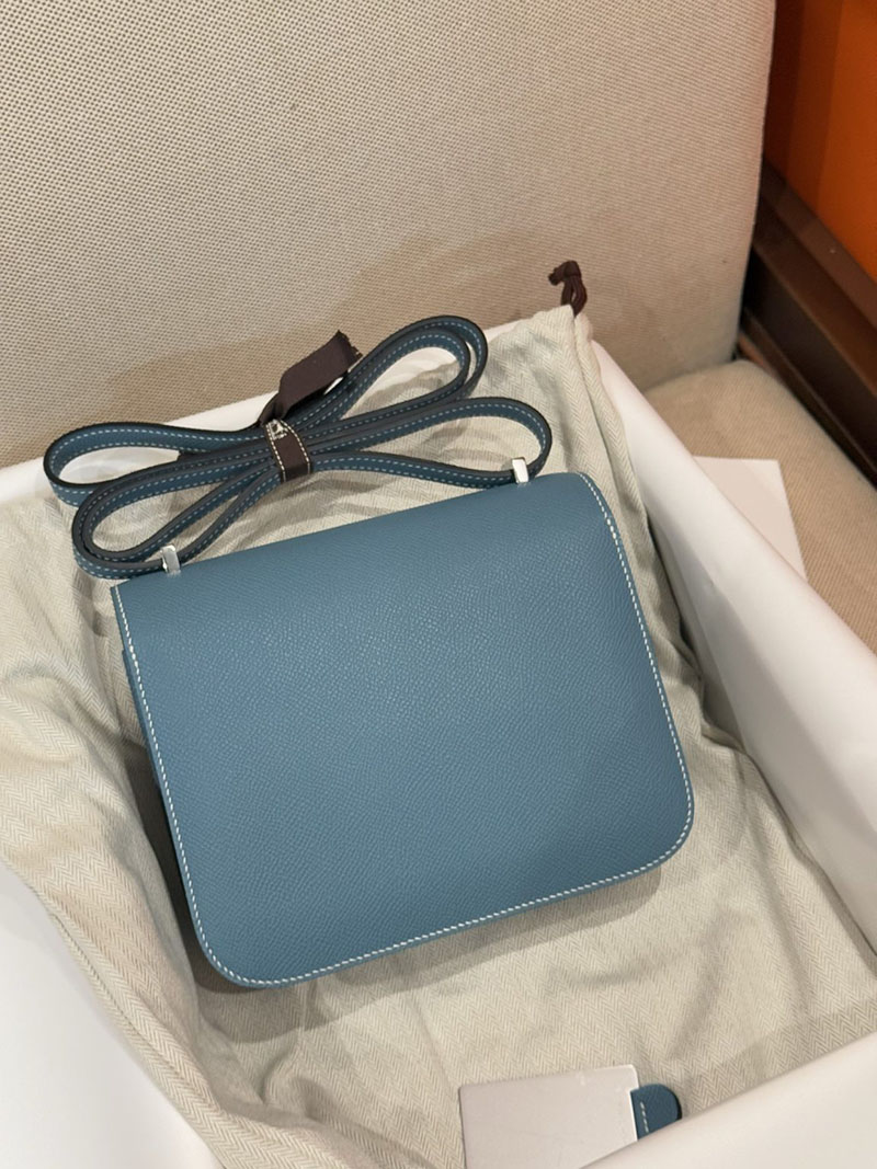 エルメスコピー通販 HERMES コンスタンス3 ミニ ブルージーン ヴォーエプソン シルバー金具 H056341CK75 エルメス バッグ 人気ランキング - 画像 (8)