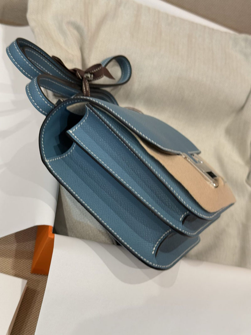 エルメスコピー通販 HERMES コンスタンス3 ミニ ブルージーン ヴォーエプソン シルバー金具 H056341CK75 エルメス バッグ 人気ランキング - 画像 (5)