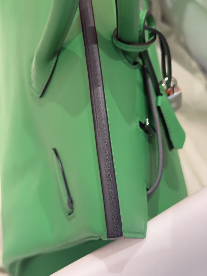 エルメスコピー通販 HERMES バーキン35 バンブー スイフト シルバー金具 H043955CK1K エルメス バーキン35 新品 - 画像 (5)