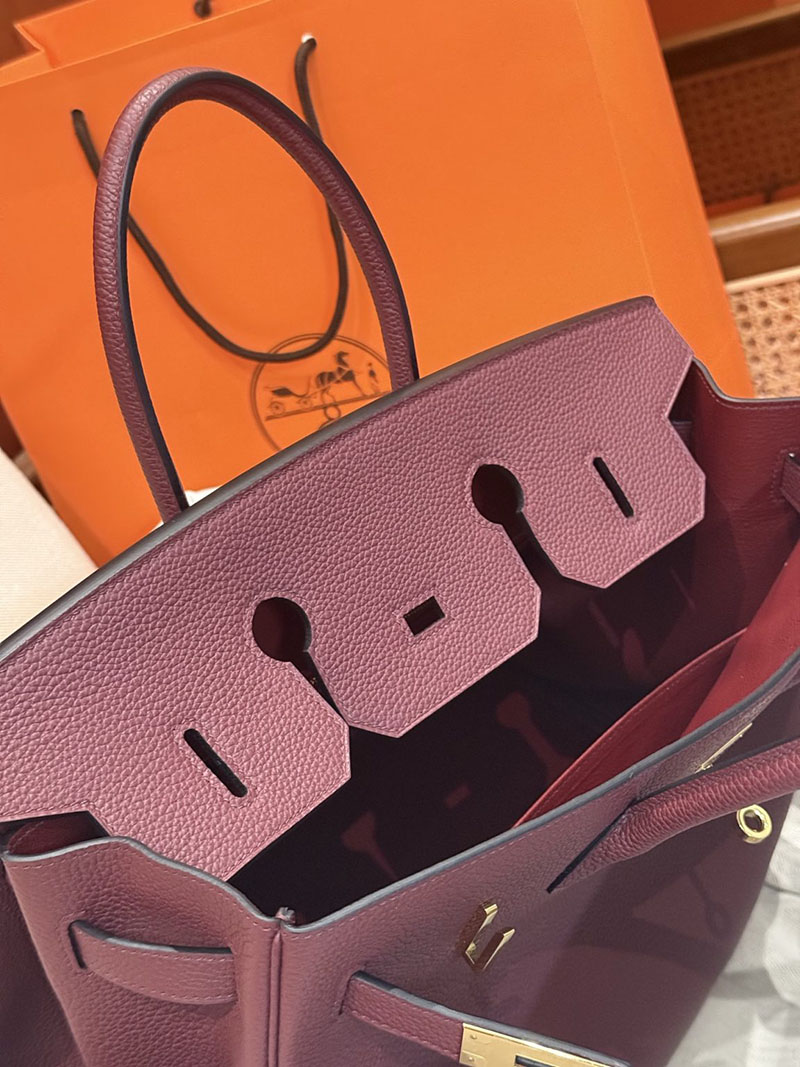 エルメスコピー通販 HERMES Birkin バーキン30 ボルドー トゴ ゴールド金具 H027633CC57 エルメスバーキンスーパーコピー - 画像 (7)