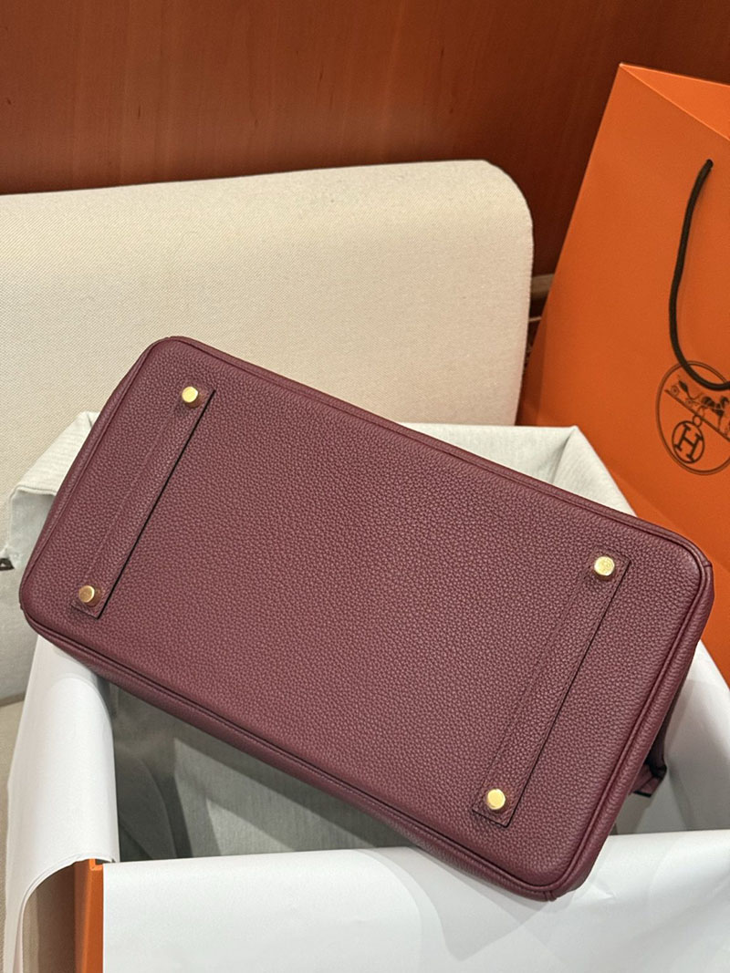 エルメスコピー通販 HERMES Birkin バーキン30 ボルドー トゴ ゴールド金具 H027633CC57 エルメスバーキンスーパーコピー - 画像 (5)