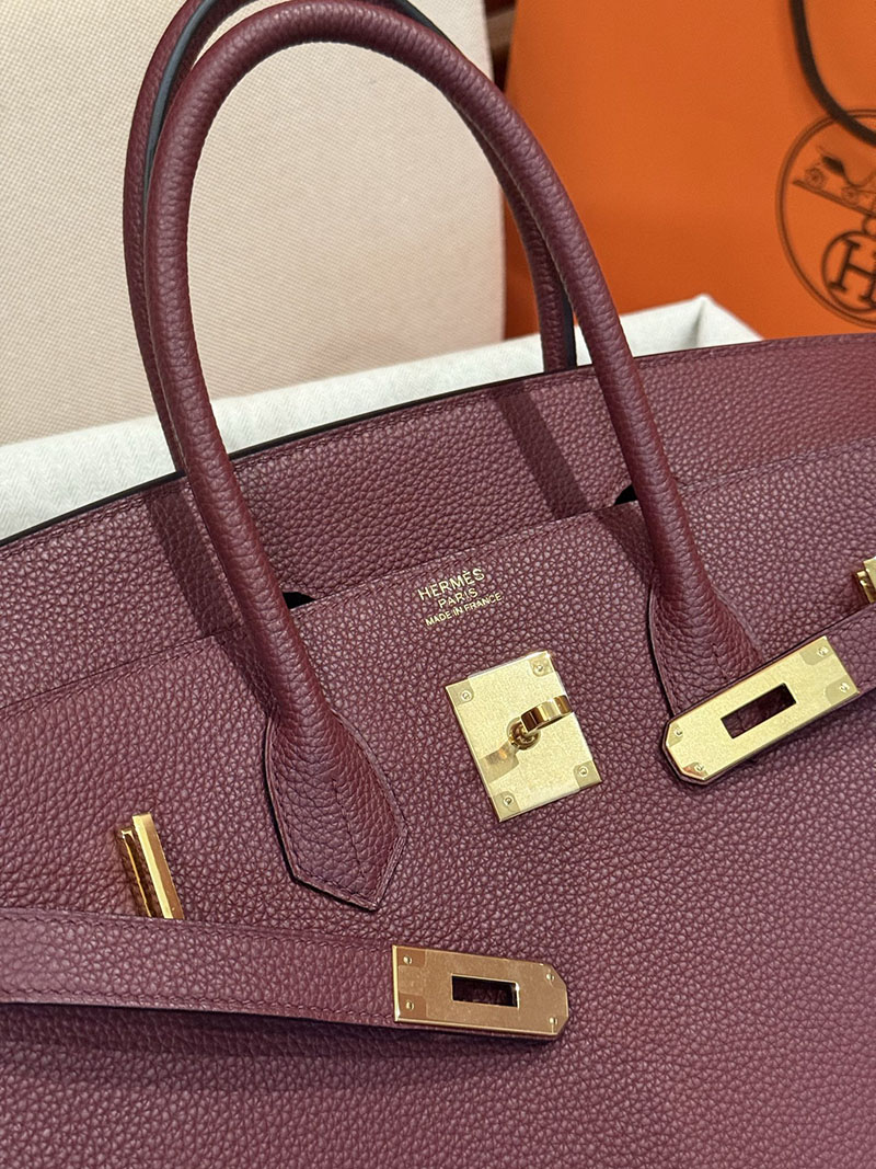 エルメスコピー通販 HERMES Birkin バーキン30 ボルドー トゴ ゴールド金具 H027633CC57 エルメスバーキンスーパーコピー - 画像 (15)