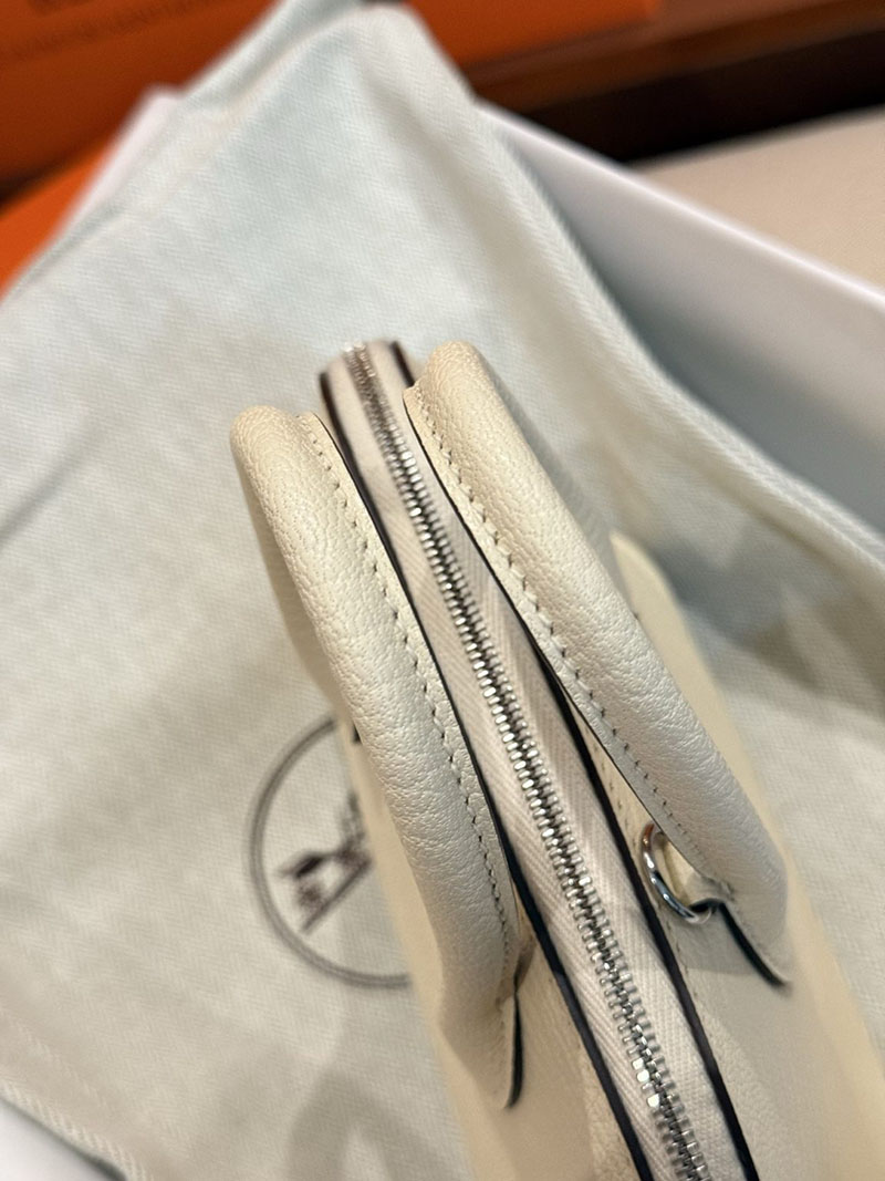 エルメスコピー通販 HERMES ボリード1923 ミニ ナタ シェブルミゾル シルバー金具 H073444CKI2 エルメス ハンドバッグ レディース - 画像 (6)