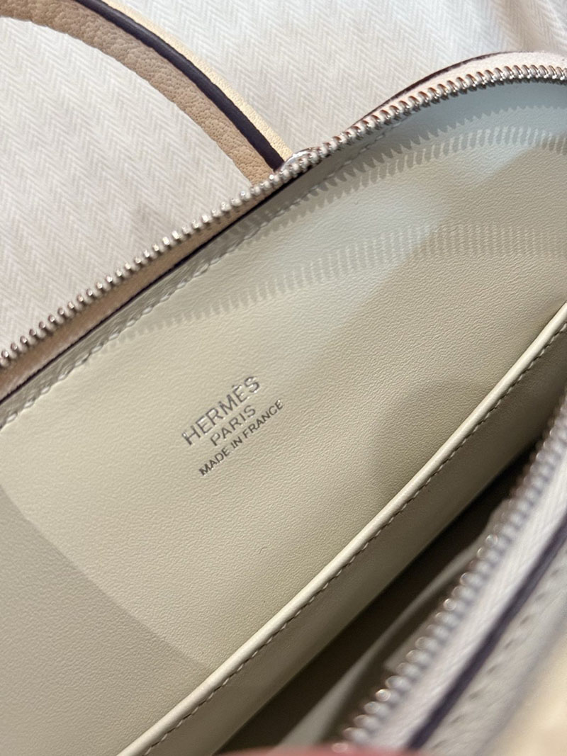 エルメスコピー通販 HERMES ボリード1923 ミニ ナタ シェブルミゾル シルバー金具 H073444CKI2 エルメス ハンドバッグ レディース - 画像 (4)