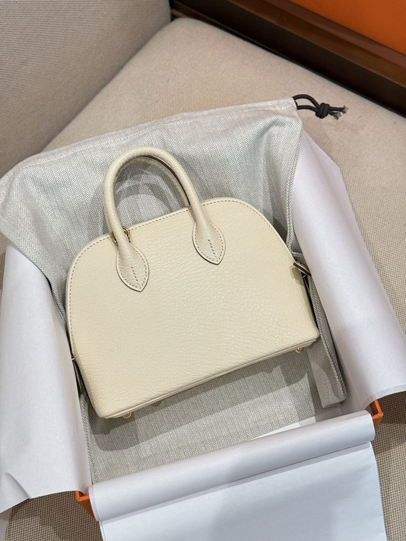エルメスコピー通販 HERMES ボリード1923 ミニ ナタ シェブルミゾル シルバー金具 H073444CKI2 エルメス ハンドバッグ レディース - 画像 (13)