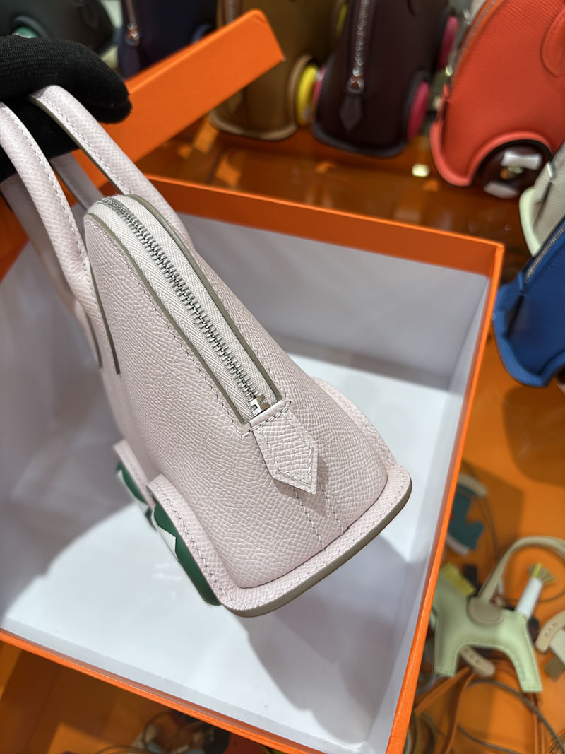 エルメスコピー通販 HERMES ボリードオンホイールズ ミニ モーヴペール ヴォーエプソン シルバー金具 2634714 ボリード オン ホイールズ - 画像 (7)
