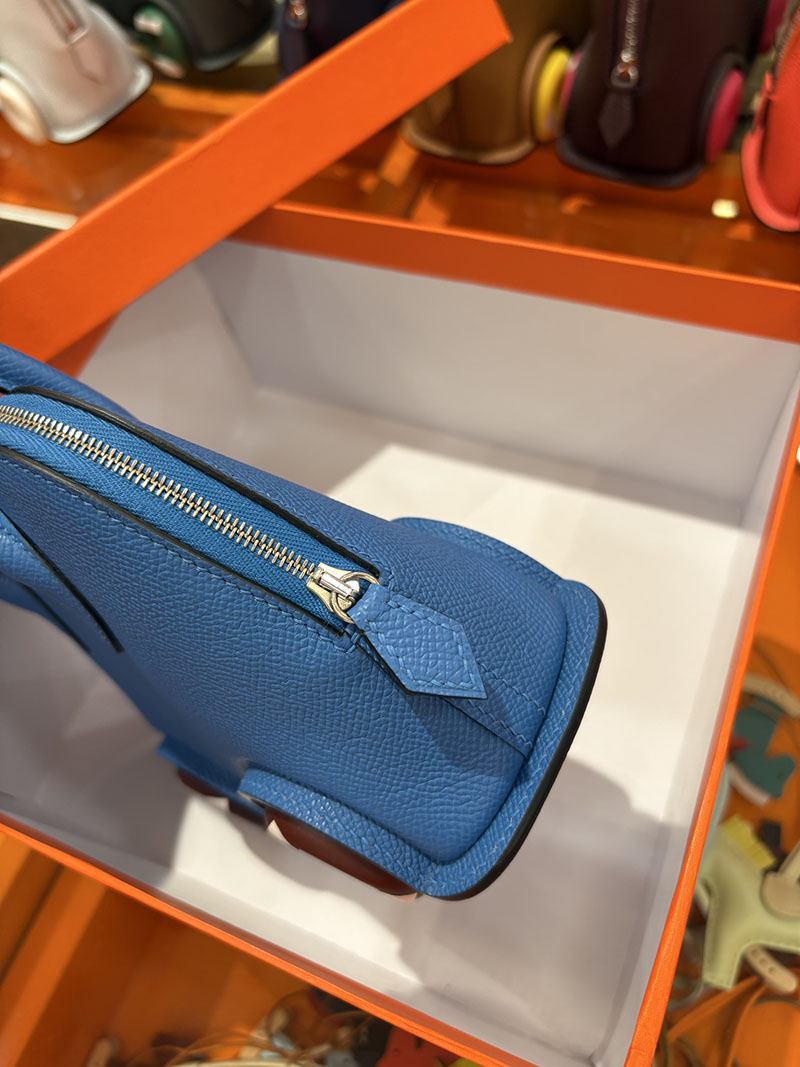 エルメスコピー通販 HERMES ボリードオンホイールズ ミニ シエル ヴォーエプソン シルバー金具 2634715 ボリード オン ホイールズ - 画像 (6)