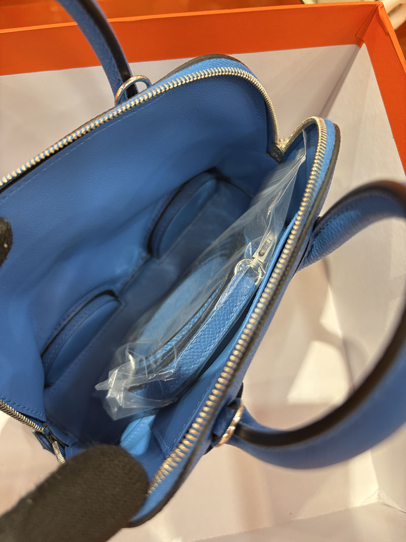 エルメスコピー通販 HERMES ボリードオンホイールズ ミニ シエル ヴォーエプソン シルバー金具 2634715 ボリード オン ホイールズ - 画像 (2)