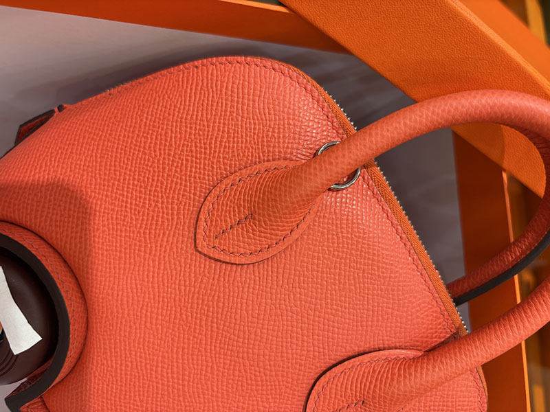 エルメスコピー通販 HERMES ボリードオンホイールズ ミニ オレンジ ヴォーエプソン シルバー金具 2634717 ボリード オン ホイールズ - 画像 (8)