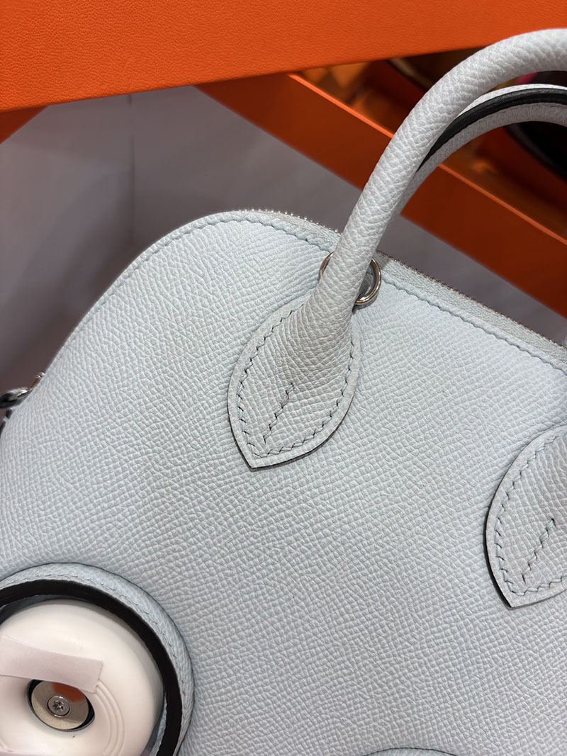 エルメスコピー通販 HERMES ボリードオンホイールズ ミニ ブルーペール ヴォーエプソン シルバー金具 2634719 ボリード オン ホイールズ - 画像 (8)