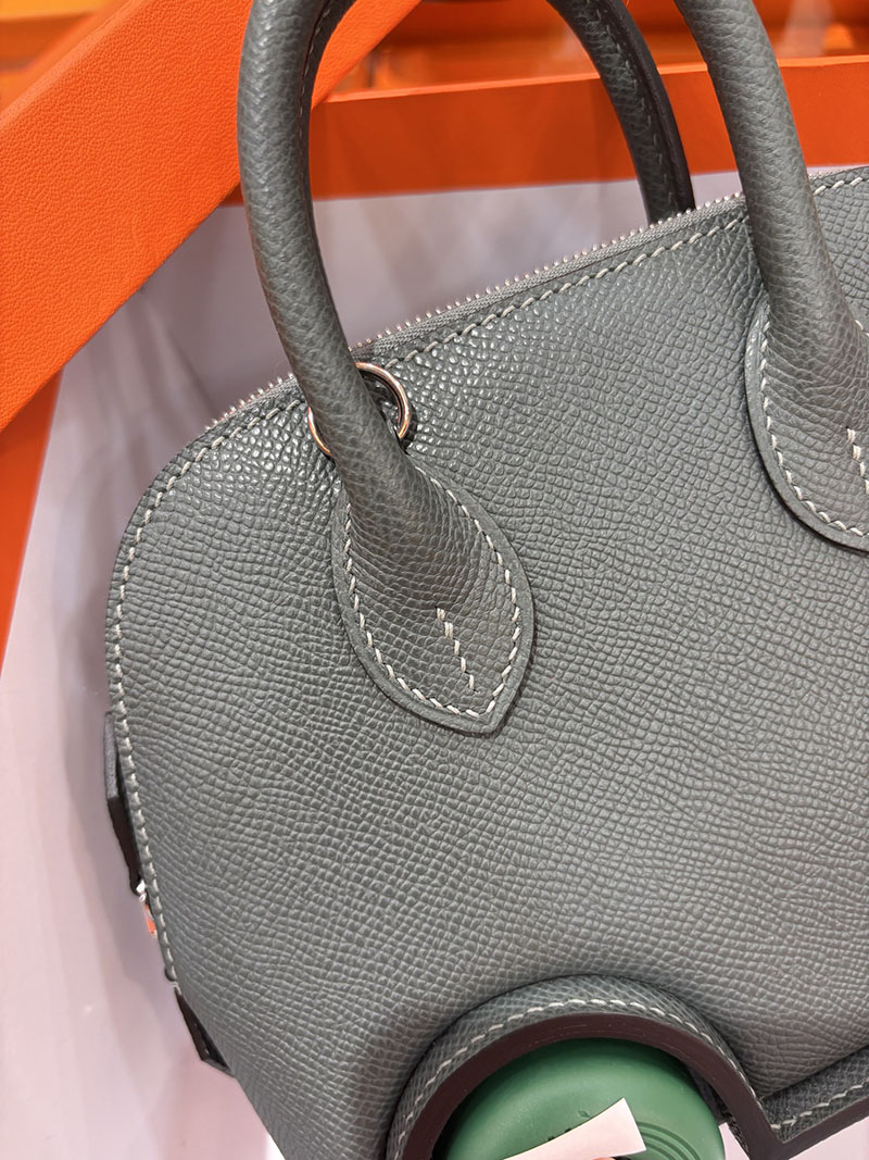 エルメスコピー通販 HERMES ボリードオンホイールズ ミニ ヴェールアマンド ヴォーエプソン シルバー金具 2634720 ボリード オン ホイールズ - 画像 (8)