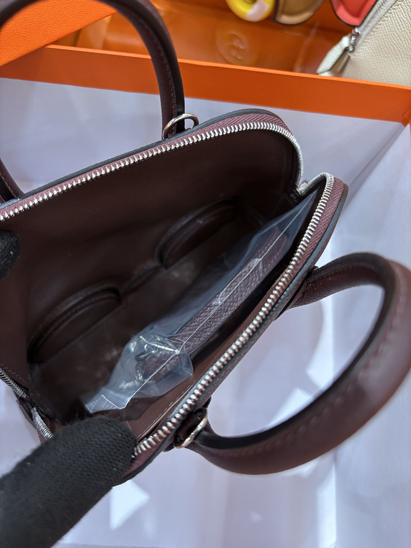 エルメスコピー通販 HERMES ボリードオンホイールズ ミニ ルージュセリエ ヴォーエプソン シルバー金具 2634723 ボリード オン ホイールズ - 画像 (2)