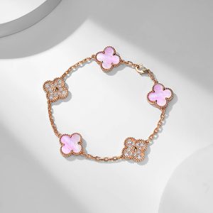 ヴァンクリーフ ブレスレット ピンク