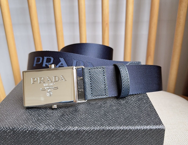 最高級プラダスーパーコピー PRADA ベルト 35mm レザー 型押し ローラーベルト ローラーバックル 2634831 プラダ ベルト メンズ リバーシブル - 画像 (5)