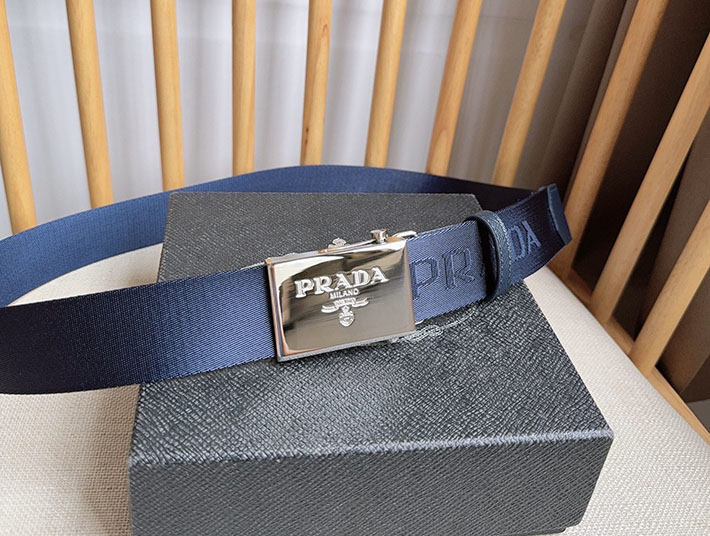 最高級プラダスーパーコピー PRADA ベルト 35mm レザー 型押し ローラーベルト ローラーバックル 2634831 プラダ ベルト メンズ リバーシブル - 画像 (3)