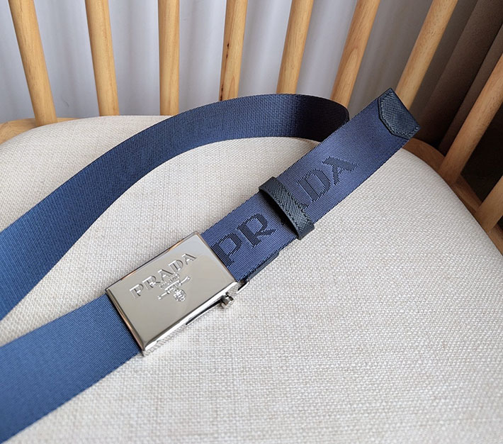 最高級プラダスーパーコピー PRADA ベルト 35mm レザー 型押し ローラーベルト ローラーバックル 2634831 プラダ ベルト メンズ リバーシブル - 画像 (2)