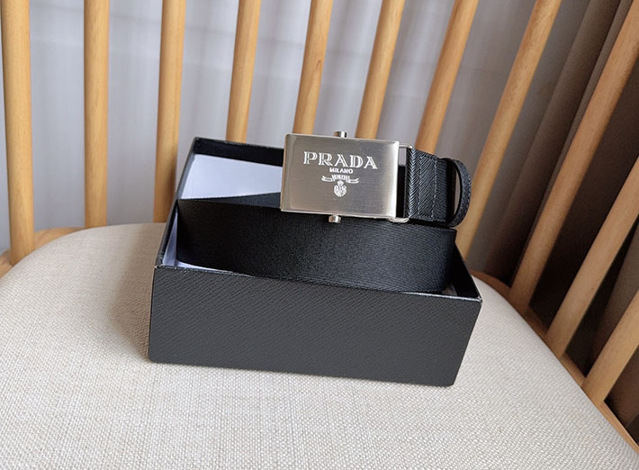最高級プラダスーパーコピー PRADA ベルト 35mm レザー 型押し ローラーベルト ローラーバックル 2634831 プラダ ベルト メンズ リバーシブル - 画像 (12)