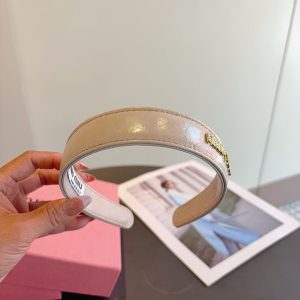 Miumiu カチューシャ ピンク