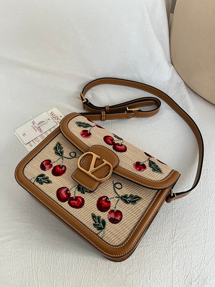 最高級ヴァレンティノスーパーコピー VALENTINO ガラヴァーニ 9TO5 シンセティックジャカードラフィア 6W0B0R15IXM_R9F ヴァレンティノ バッグ アウトレット - 画像 (9)