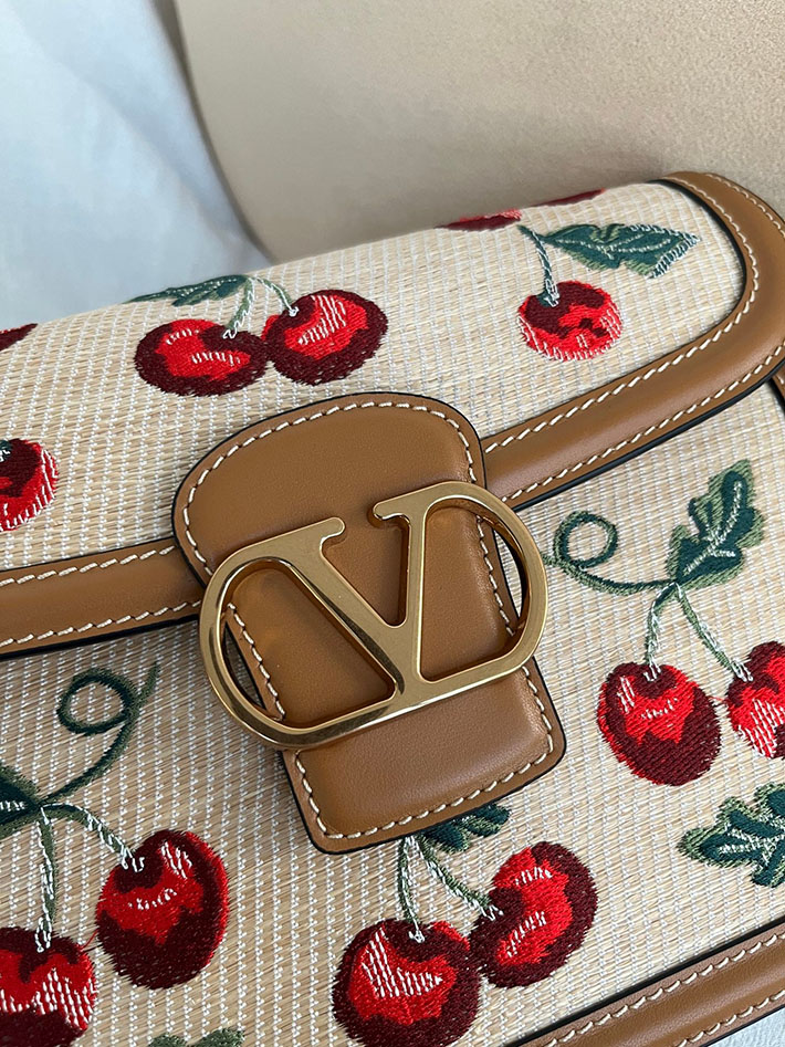 最高級ヴァレンティノスーパーコピー VALENTINO ガラヴァーニ 9TO5 シンセティックジャカードラフィア 6W0B0R15IXM_R9F ヴァレンティノ バッグ アウトレット - 画像 (3)