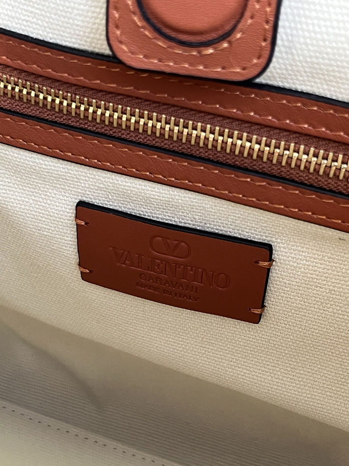 最高級ヴァレンティノスーパーコピー VALENTINO GARAVANI Antibe エンブロイダリー スモール ラフィア 2634909 ヴァレンティノ トートバッグ 布 - 画像 (2)