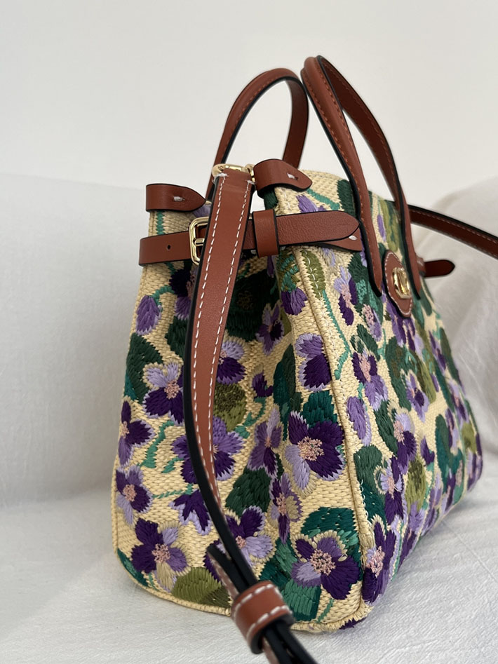 最高級ヴァレンティノスーパーコピー VALENTINO ガラヴァーニ アンティーブ エンブロイダリー デニム トート 2634910 ヴァレンティノ トートバッグ ミニ - 画像 (6)